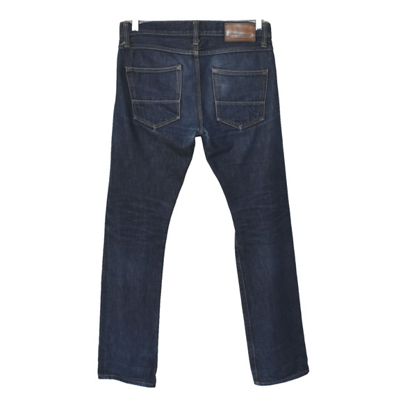 B0 Auth TELLASON Limited Ed White Oak Cone Denim Selvedge Skinny Jeans Size 29 - Picture 2 of 7